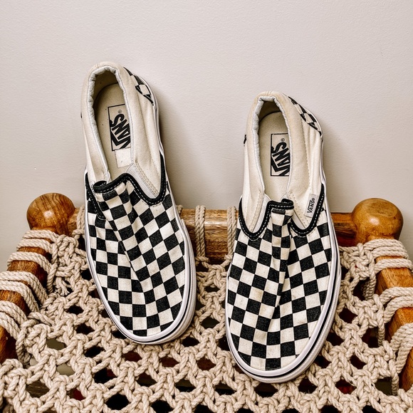Vans Shoes - Vans Checkerboard Slip-On